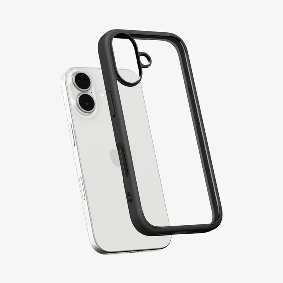 SPIGEN - Carcasa Para Iphone 17 - Marca Spigen, Modelo Ultra Hybrid T - Matte Black con MagSafe