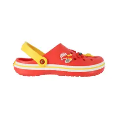 BAMERS - Zuecos Hombre Multicolor Rojo Airline x Bilz&Pap