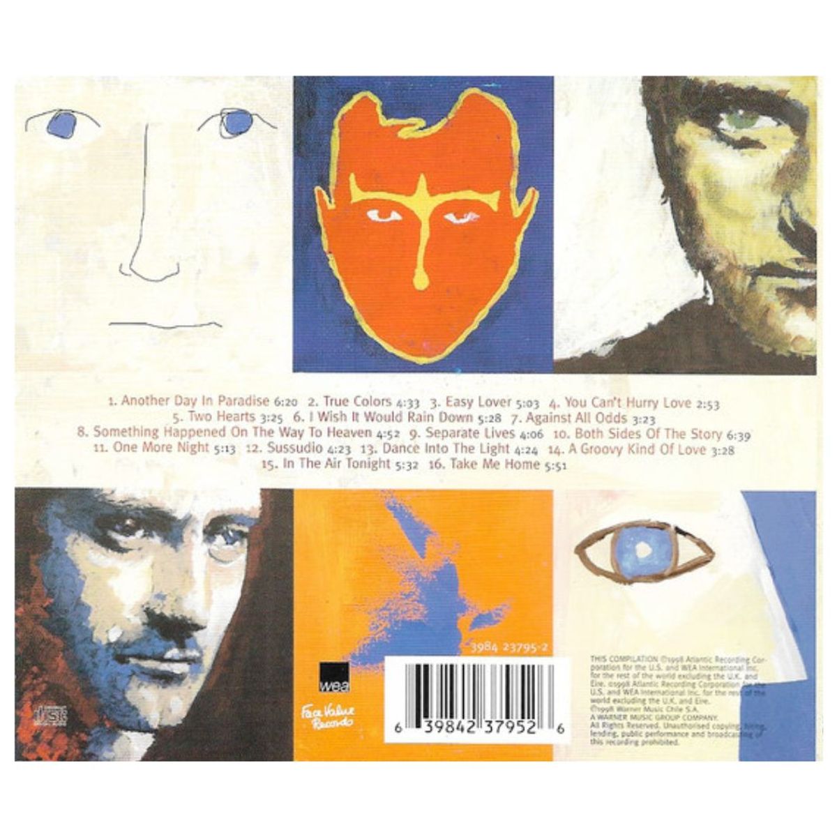 GENERICO - PHIL COLLINS - HITS / CD 