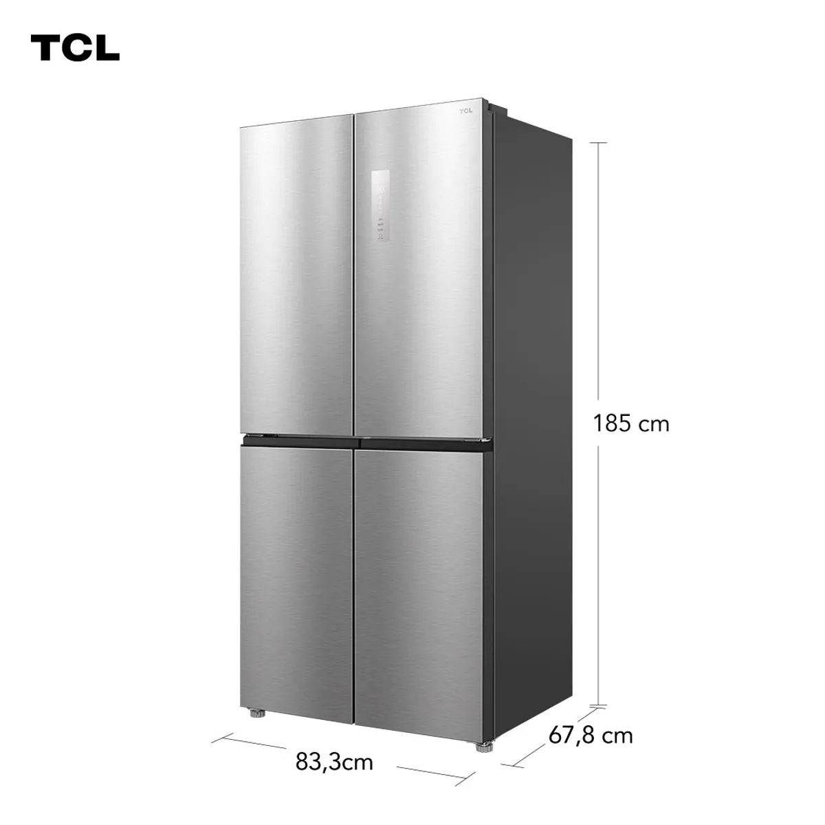 TCL - Refrigerador French Door TCL 424 Litros P460CDN
