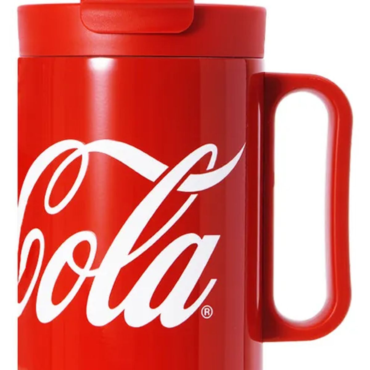 COCA COLA - COCA COLA Germ Termo Súper Tumbler Mug Vaso 1200ML Frío O Caliente Vaso Térmico Rojo