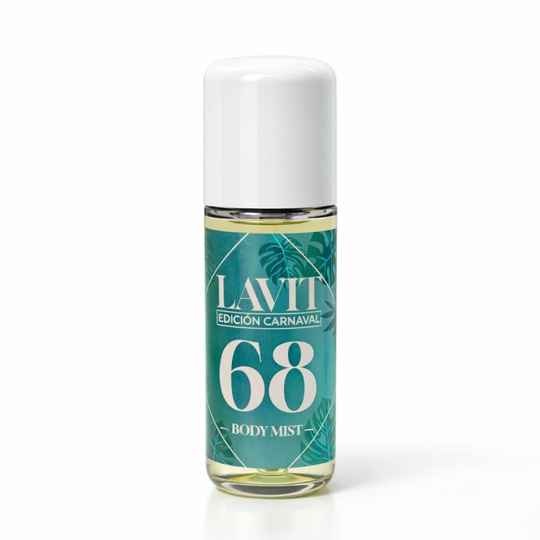 Splash body mist B068 lavit turquesa edicion carnaval 100 ML