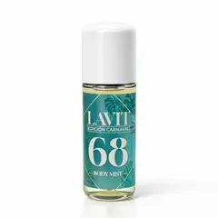 GENERICO - Splash body mist B068 lavit turquesa edición carnaval