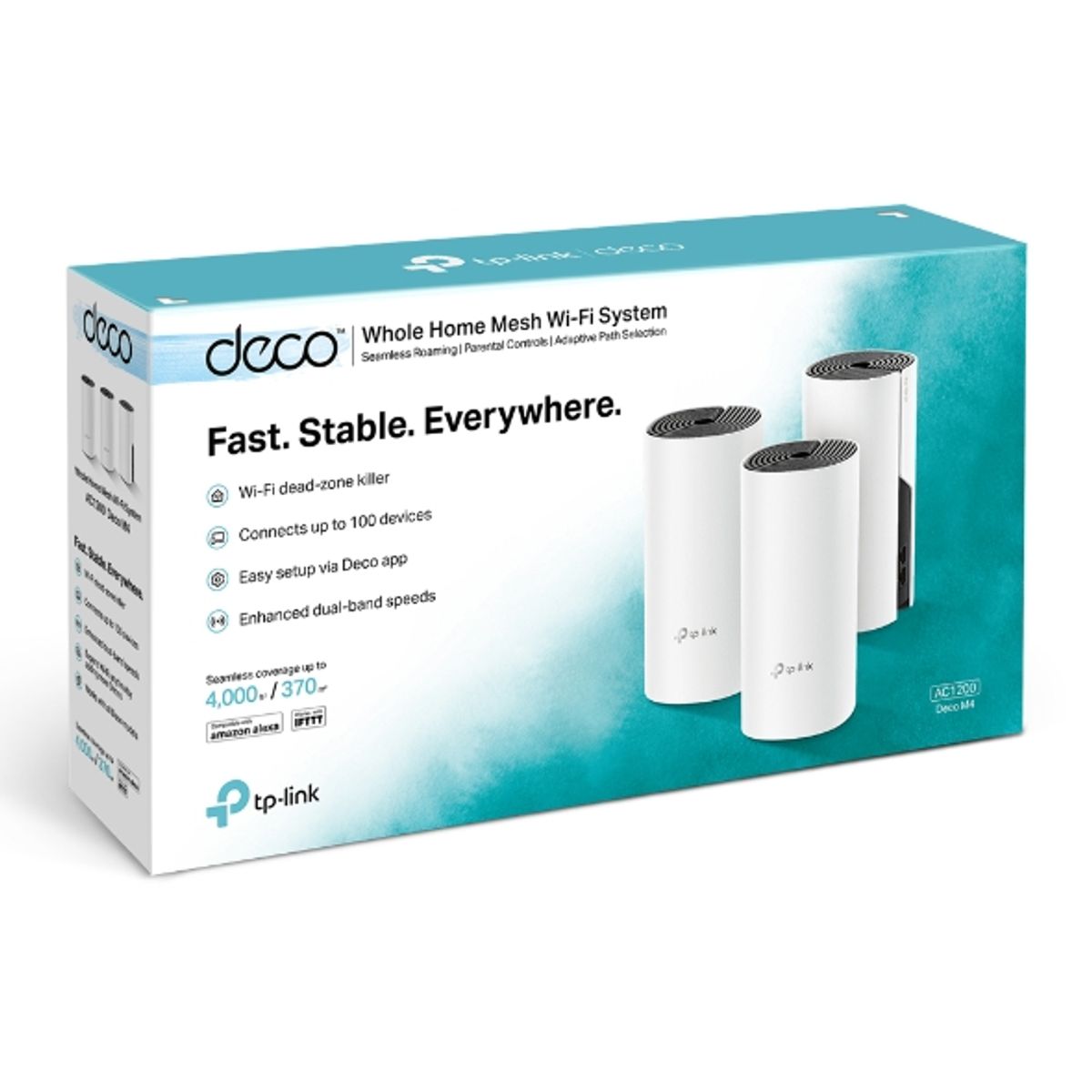 TP LINK - Router Wi-Fi Mesh - TP-Link Deco M4 - Wi-Fi 5 AC1200