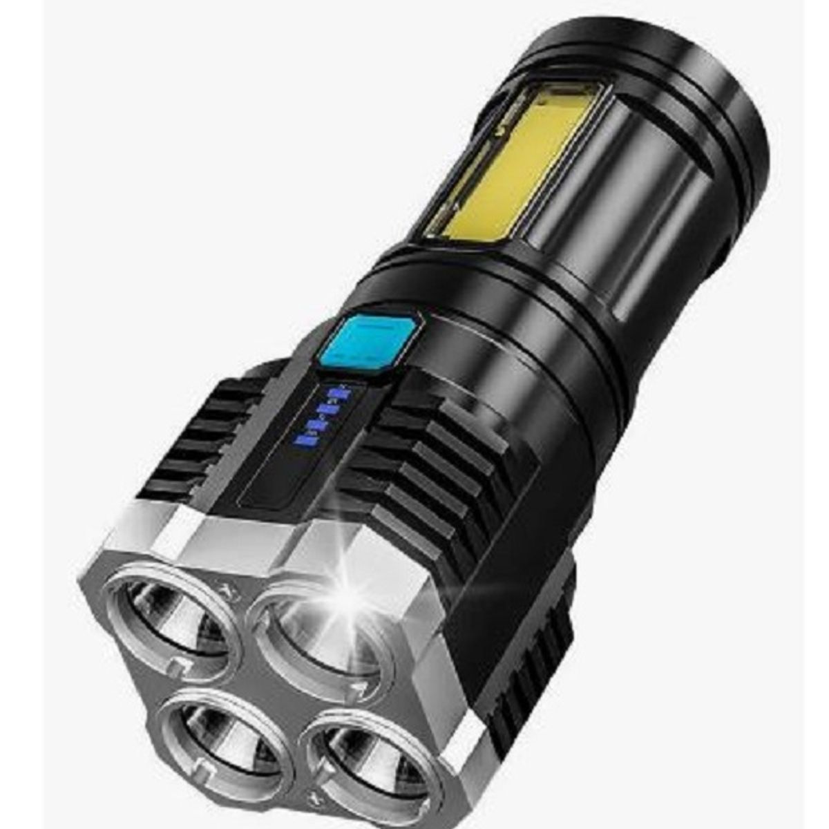 GENERICO - Linterna Led Flashlight Recargable Usb 1000lm Alcance 330m