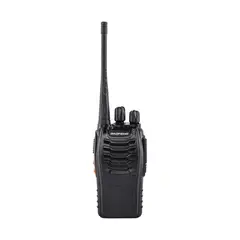 GENERICO - Walkie Talkie Bf-888s Negro Radio Transmisor Pack Duos Recargable Por Usb Con Linterna Led Integrada 16 Canales BELUG