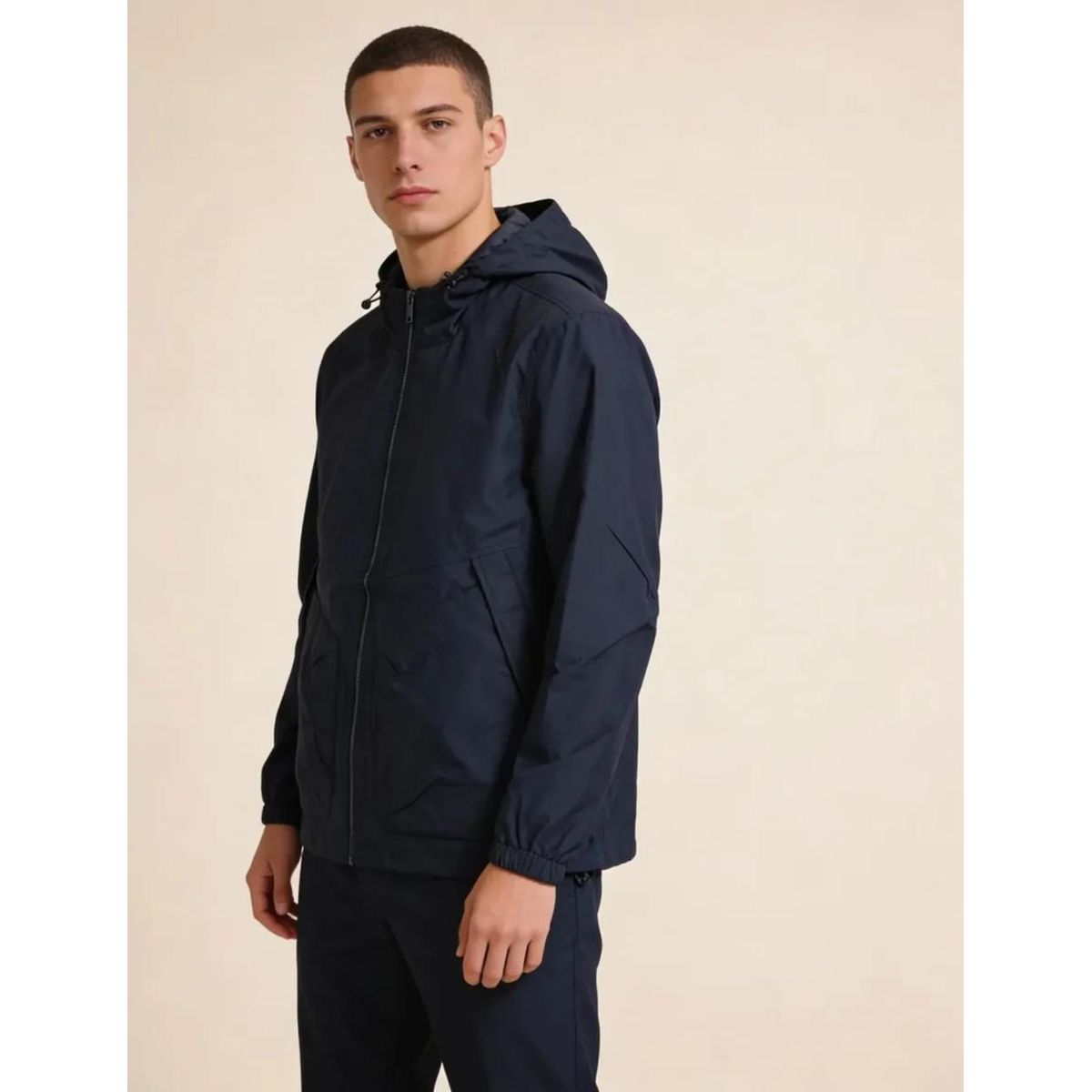 BLUE MOUNTAIN - Chaqueta Corta Viento Hombre casual