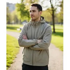 BLUE MOUNTAIN - Chaqueta Corta Viento Hombre casual
