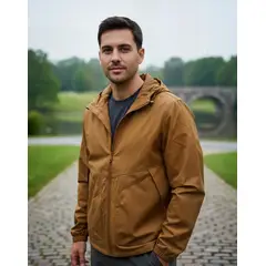 BLUE MOUNTAIN - Chaqueta Corta Viento Hombre casual