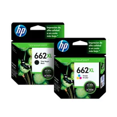HP - Pack 2 Tintas 662xl Originales 1015/1515/2515/2516/3515