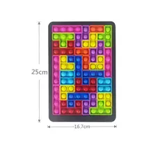 OEM - JUEGO SENSORIAL LOGICO ROMPECABEZA DE TETRIS