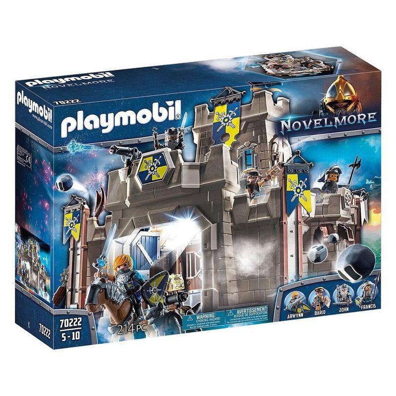 PLAYMOBIL - Fortaleza Novelmore Con Lanzapiedras(70222)