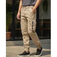 BLUE MOUNTAIN - Pantalón Joggers Cargo Hombre 66 PL