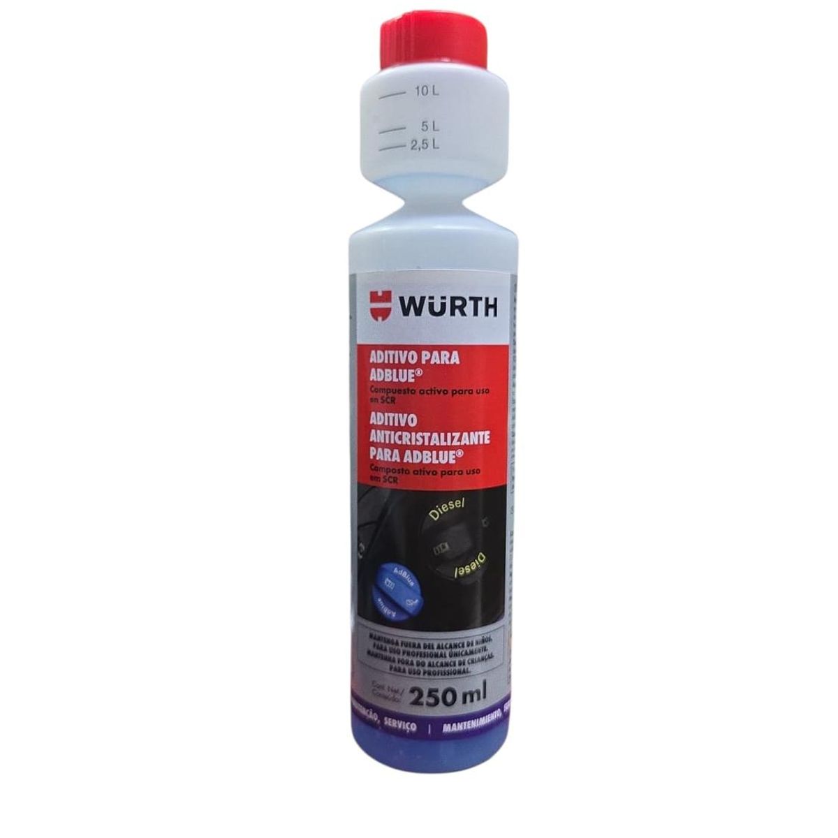 GENERICO - Aditivo Anticristalizante Wurth para Adblue 250ml