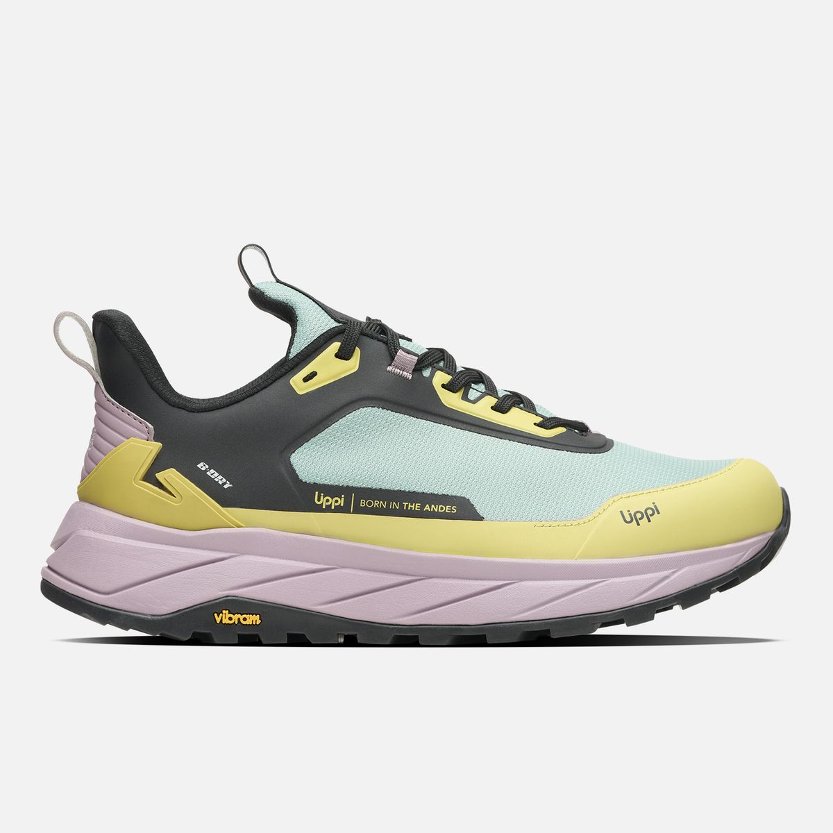 LIPPI - Zapatilla Mujer Kronos Turquesa / Verde Pistacho Lippi