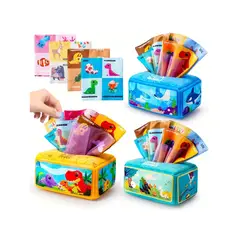 OEM - CAJA DE PAÑUELOS SENSORIALES MONTESSORI