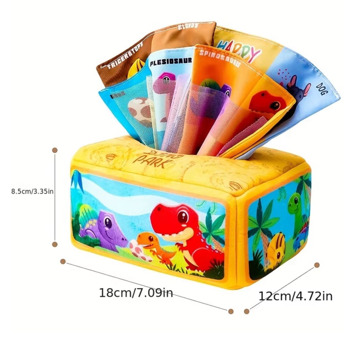OEM - CAJA DE PAÑUELOS SENSORIALES MONTESSORI