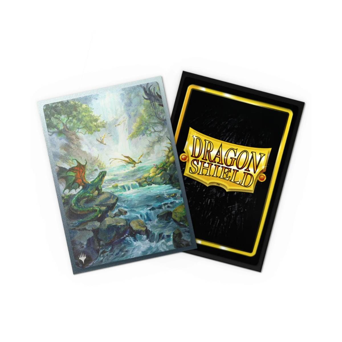 Dragon Shield - Protector Dragon Shield Landfall Series Misty Rainforest Art