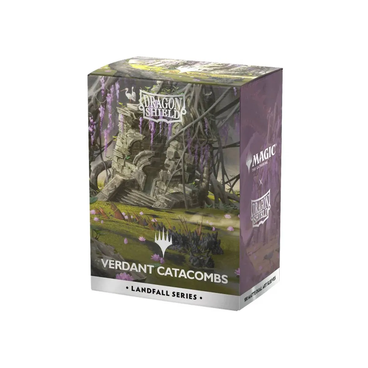 Dragon Shield - Protector Dragon Shield Matte MTG Landfall Verdant Catacombs