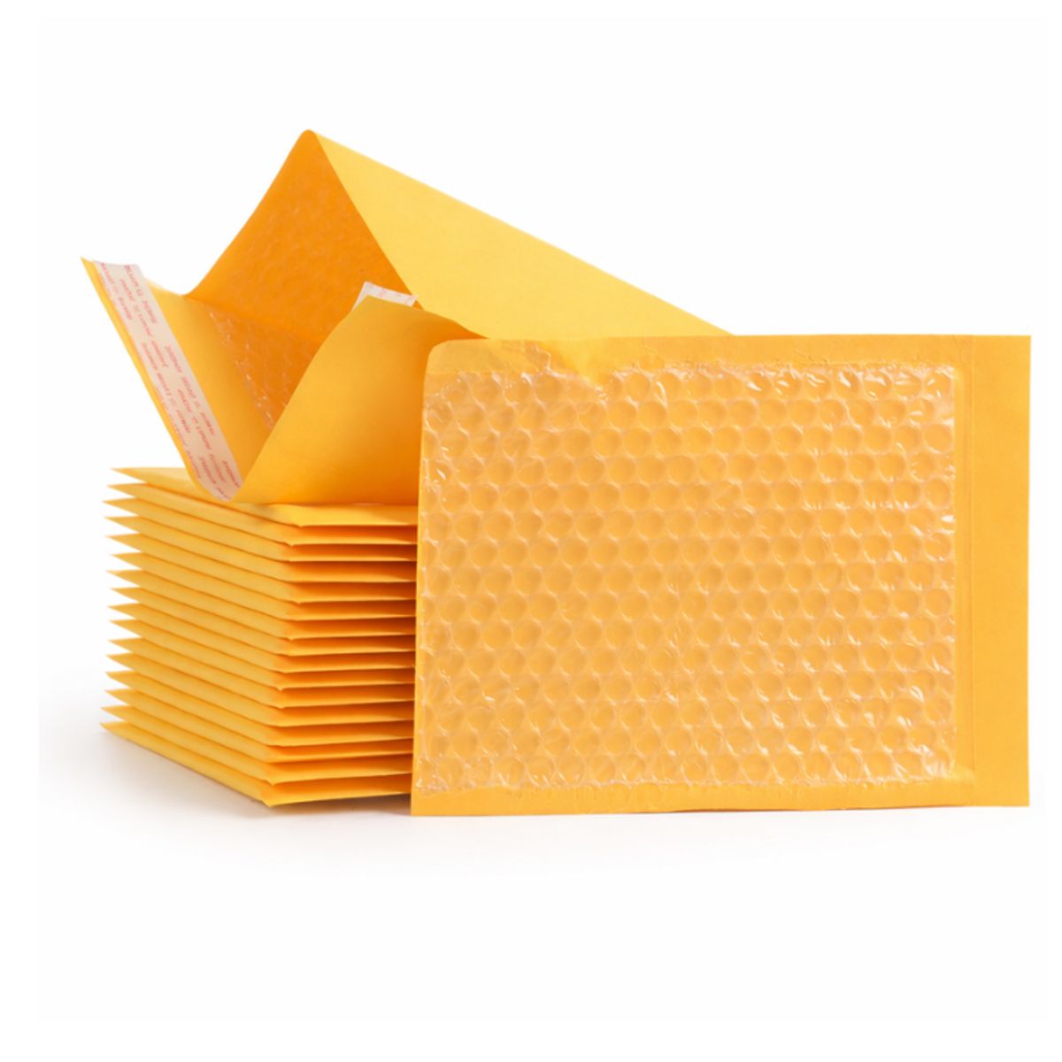 GENERICO - Pack 100 Sobre Kraft Acolchado Con Burbujas Para Envíos