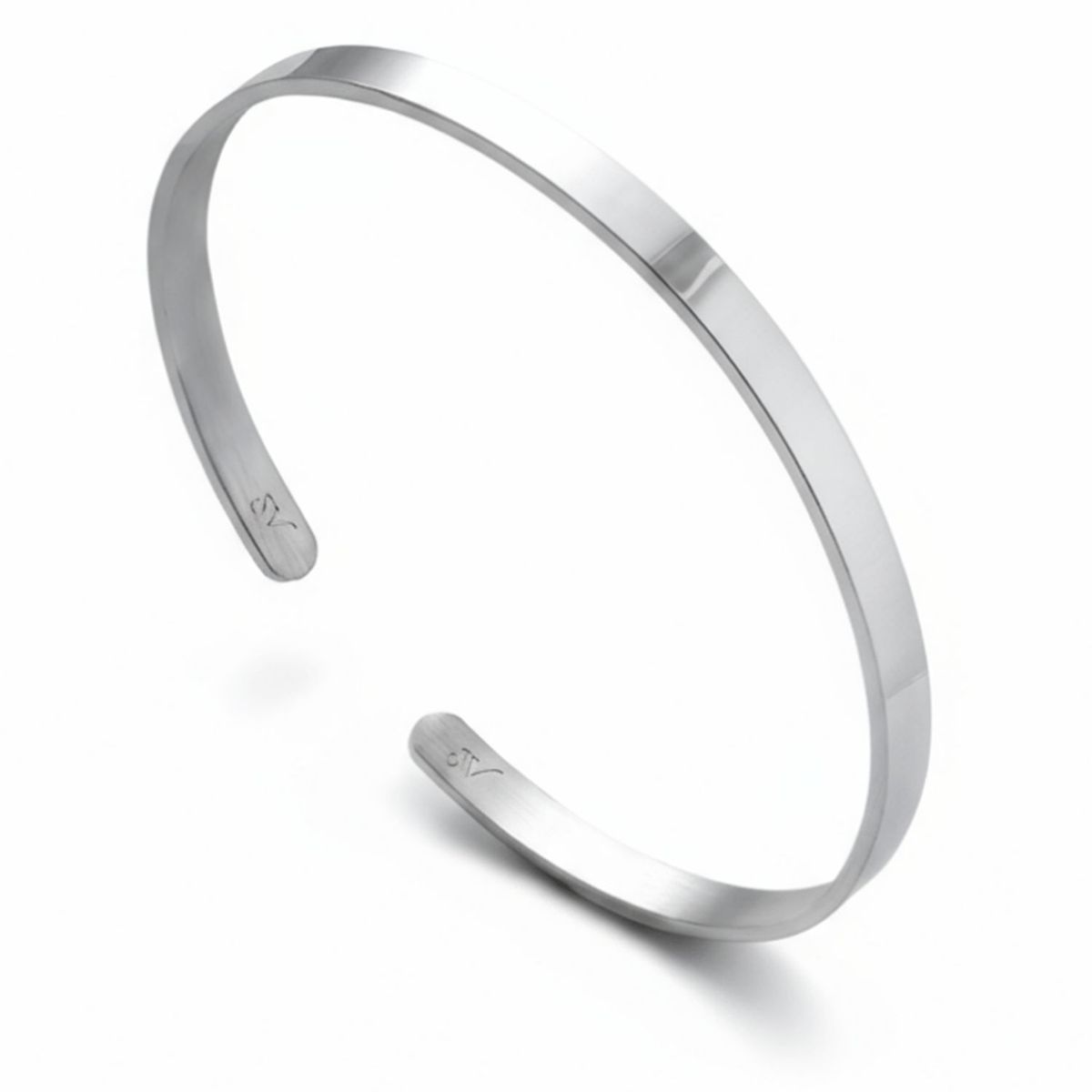 SAINT VENIK - Brazalete Iconic Plateado Unisex Minimalista Saint Venik