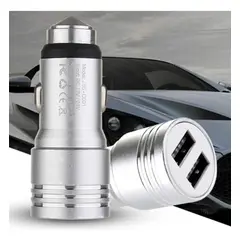 GENERICO - Cargador De Auto 3.1 Amp. 2 Entradas USB