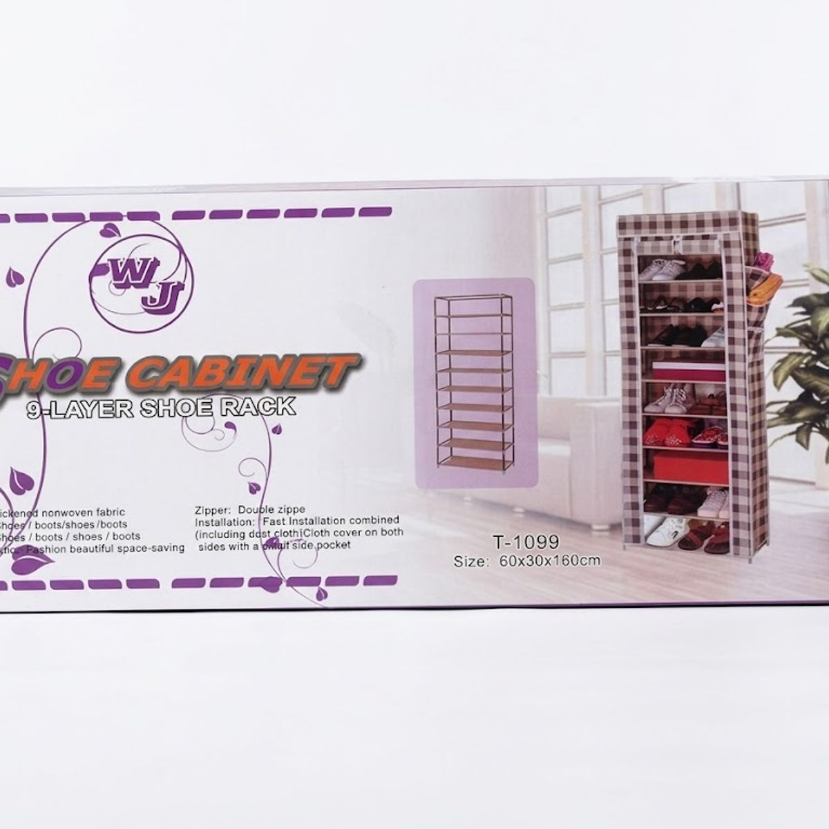 GENERICO - Organizador de zapatos Giant Shoe Rack con 10 estantes
