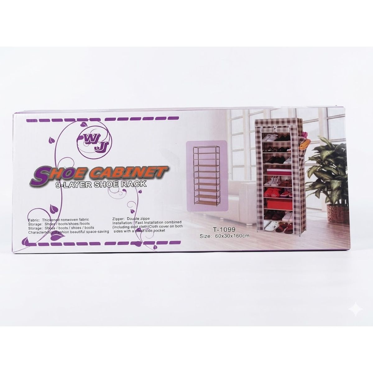 GENERICO - Organizador de zapatos Giant Shoe Rack con 10 estantes