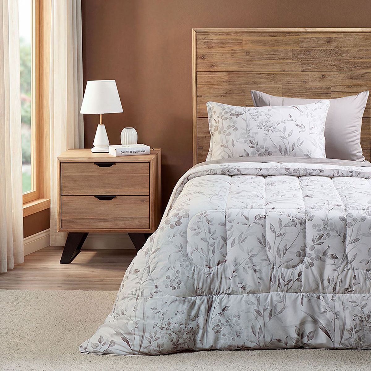 ROSEN - Plumón Cotton Balboa 1.5 Plazas