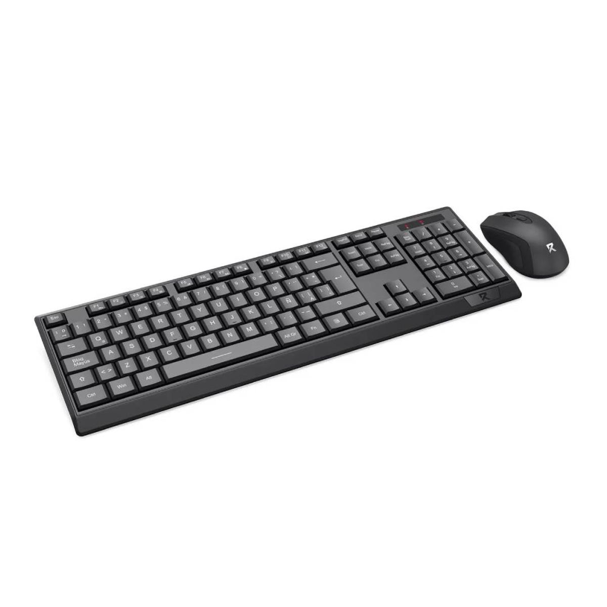 REDRAGON - Kit de Teclado y Mouse Redragon BK-8343 Español, Negro