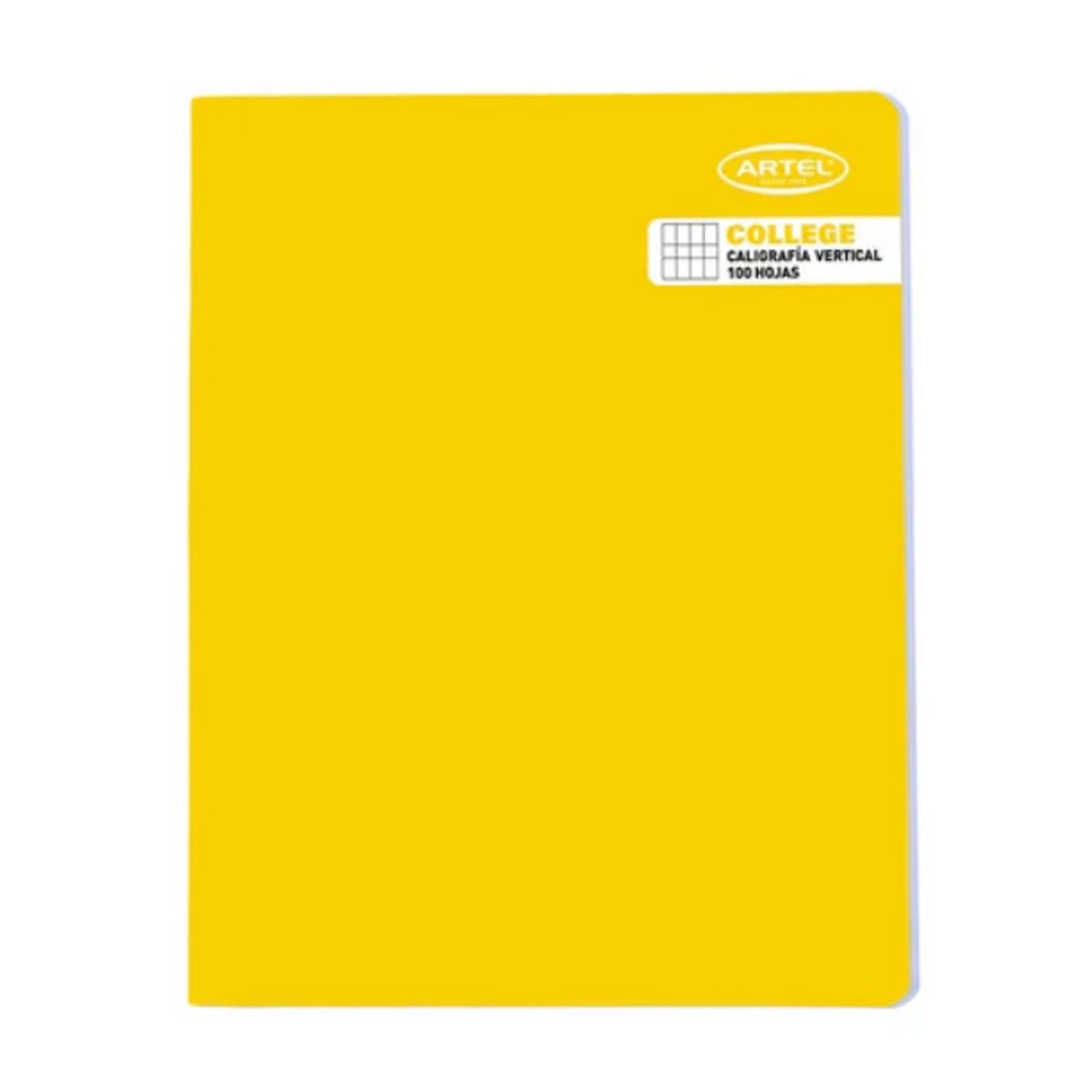 ARTEL - Cuaderno College Caligrafia Vertical 100 hj. ARTEL