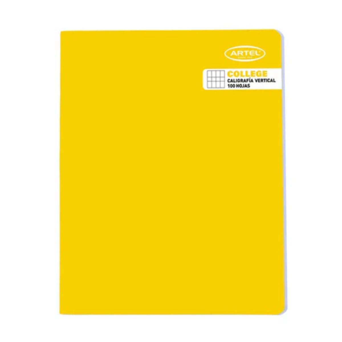 ARTEL - Cuaderno College Caligrafia Vertical 100 hj. ARTEL