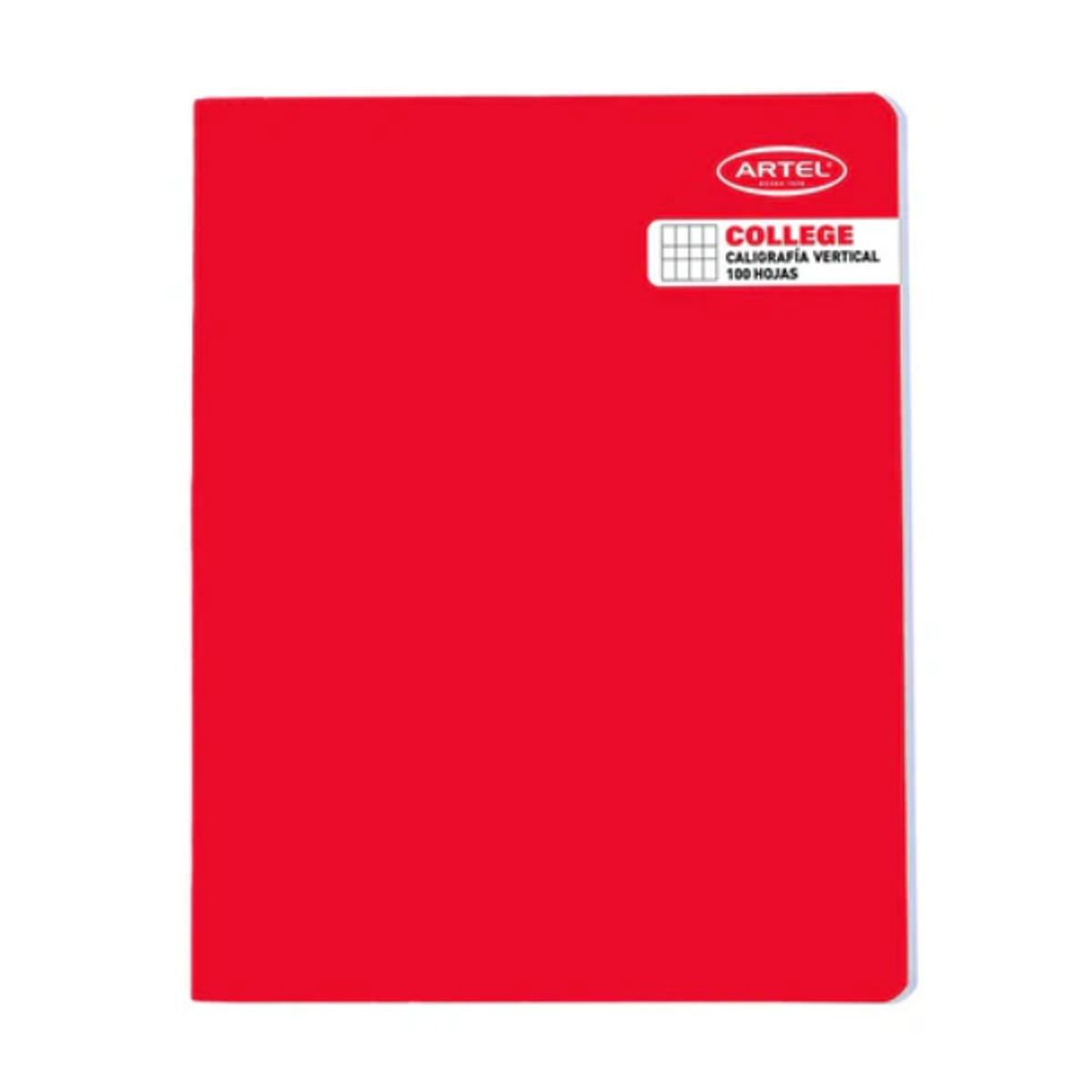 ARTEL - Cuaderno College Caligrafia Vertical 100 hj. ARTEL
