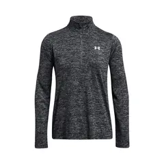 UNDER ARMOUR - Poleron UA Tech Twist Negro Mujer