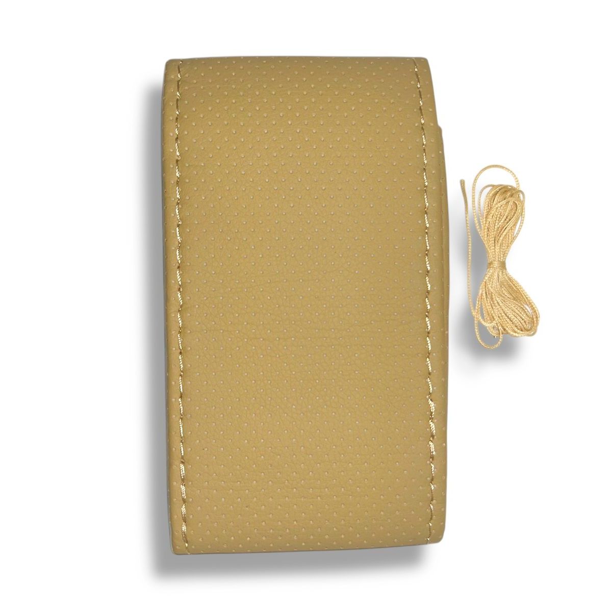 GENERICO - Funda Cubre Volante Cosido Antirresbalante 37-38CM Beige