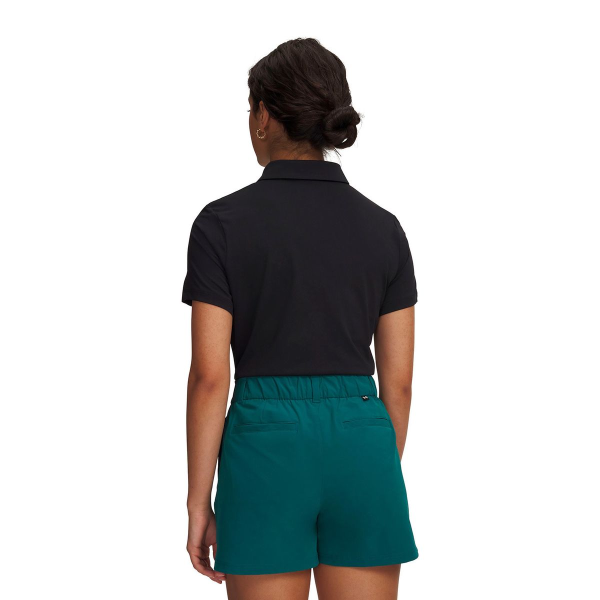 UNDER ARMOUR - Polera M/C UA Drive Polo Negro Mujer UNDER ARMOUR