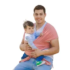 MITIMA - Portabebé Fular Rosa