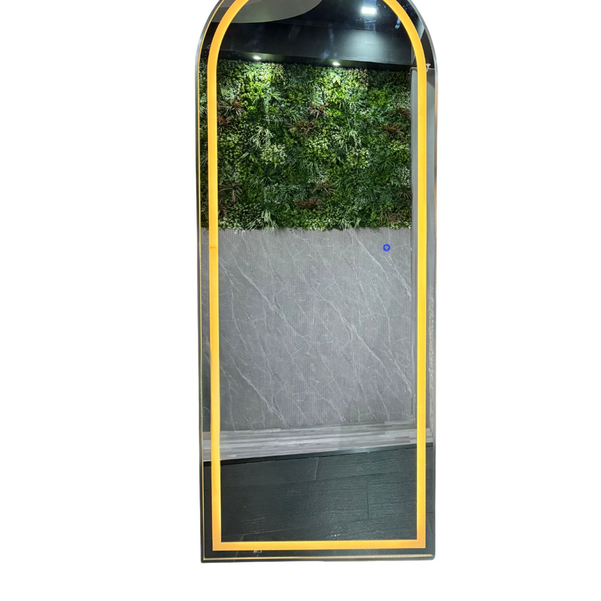 GENERICO - Espejo LED de Cuerpo Entero de Muro L06 Silver 70×150 cm