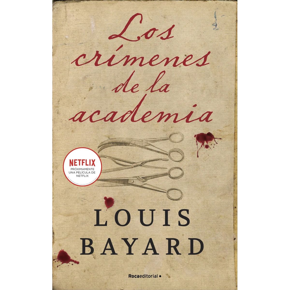 ROCA EDITORIAL - Libro Los Crímenes De La Academia - Louis Bayard