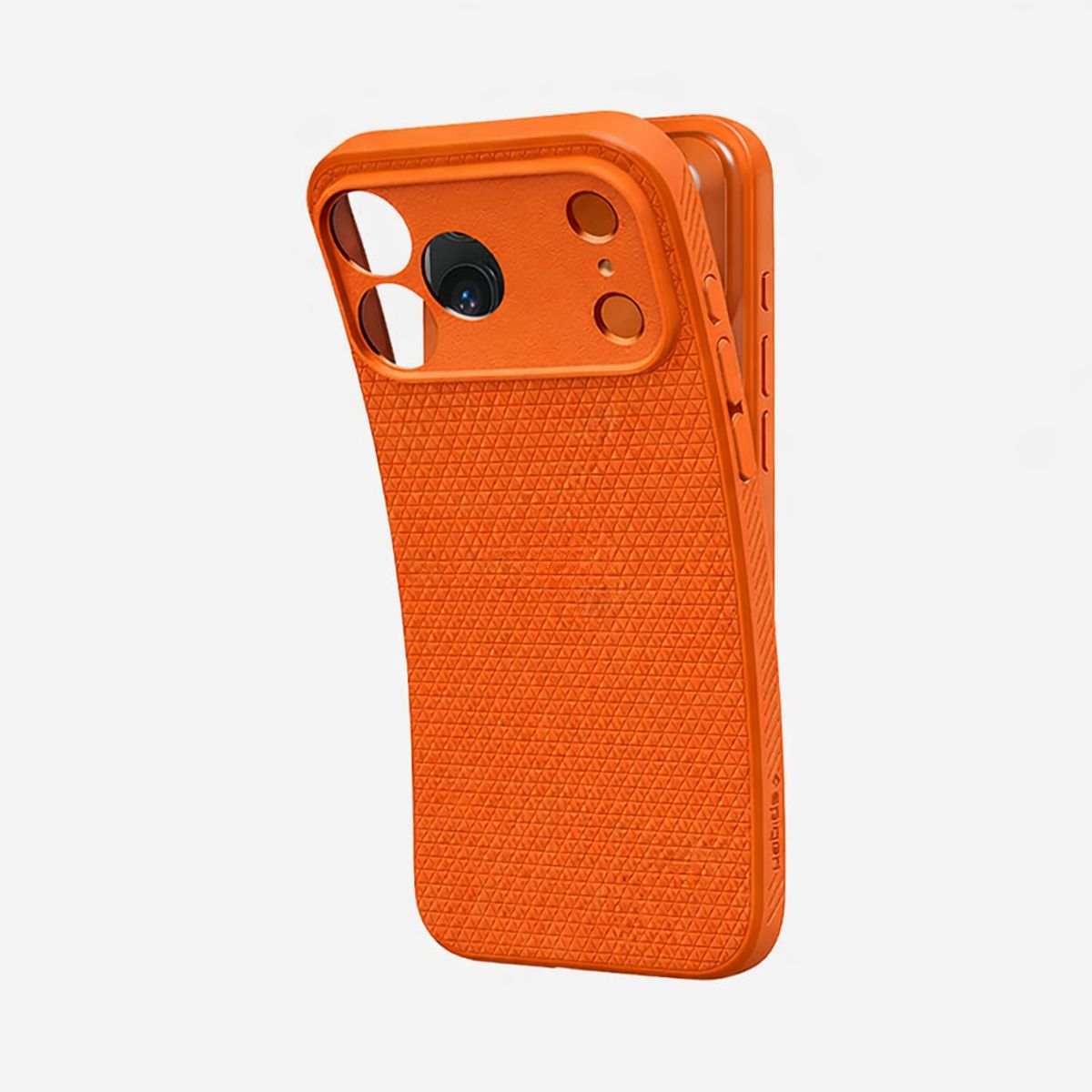 SPIGEN - Carcasa Para Iphone 17 Pro - Marca Spihgen, Modelo Mag Armor - Orange Natural - con MagSage