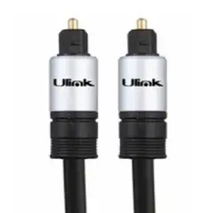 ULINK - CABLE TOSLINK 1,8 MTS. PREMIUM, AUDIO DIGITAL ÓPTICO
