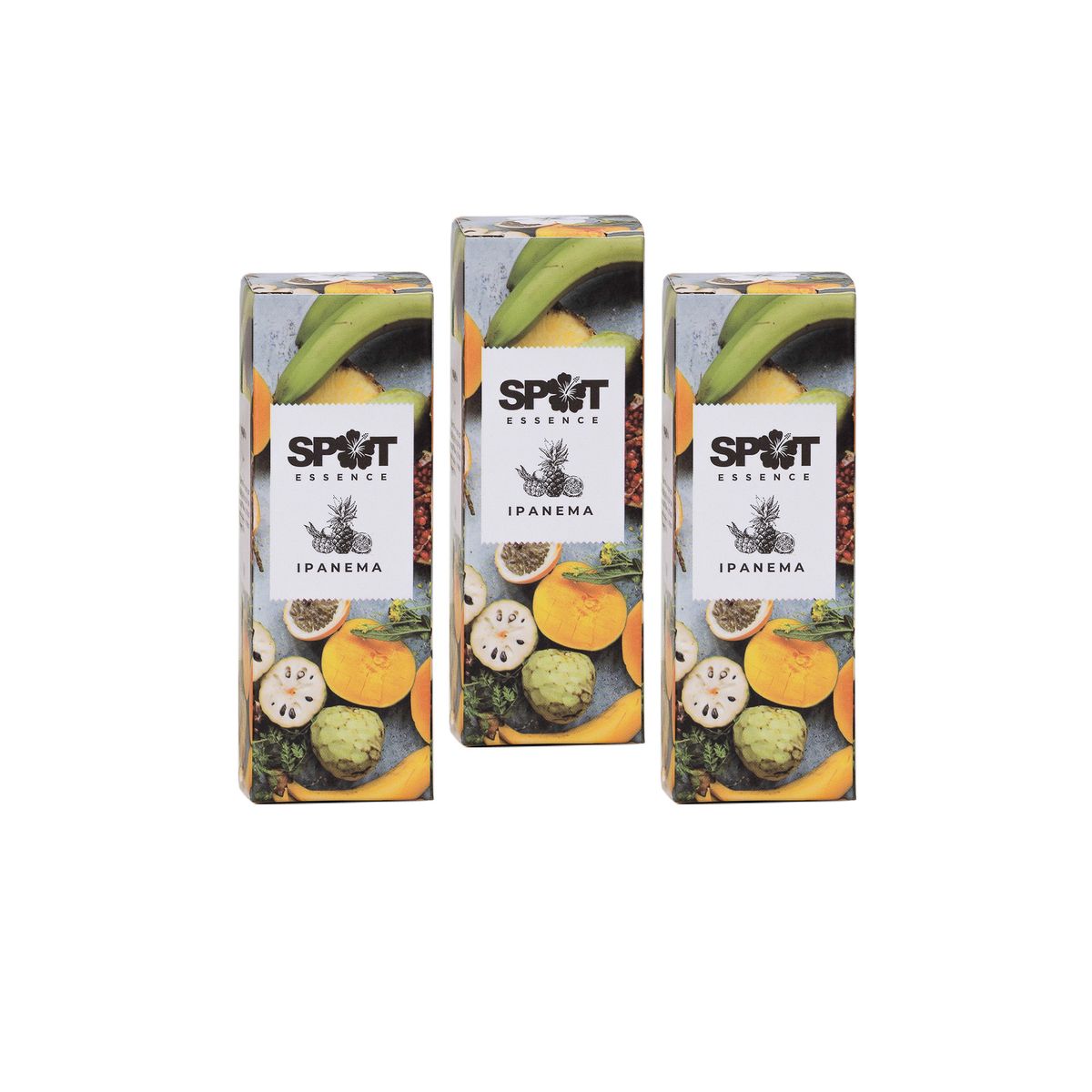 SPOT ESSENCE - 3x Aromatizador de Auto 8ml Ipanema Spot Essence