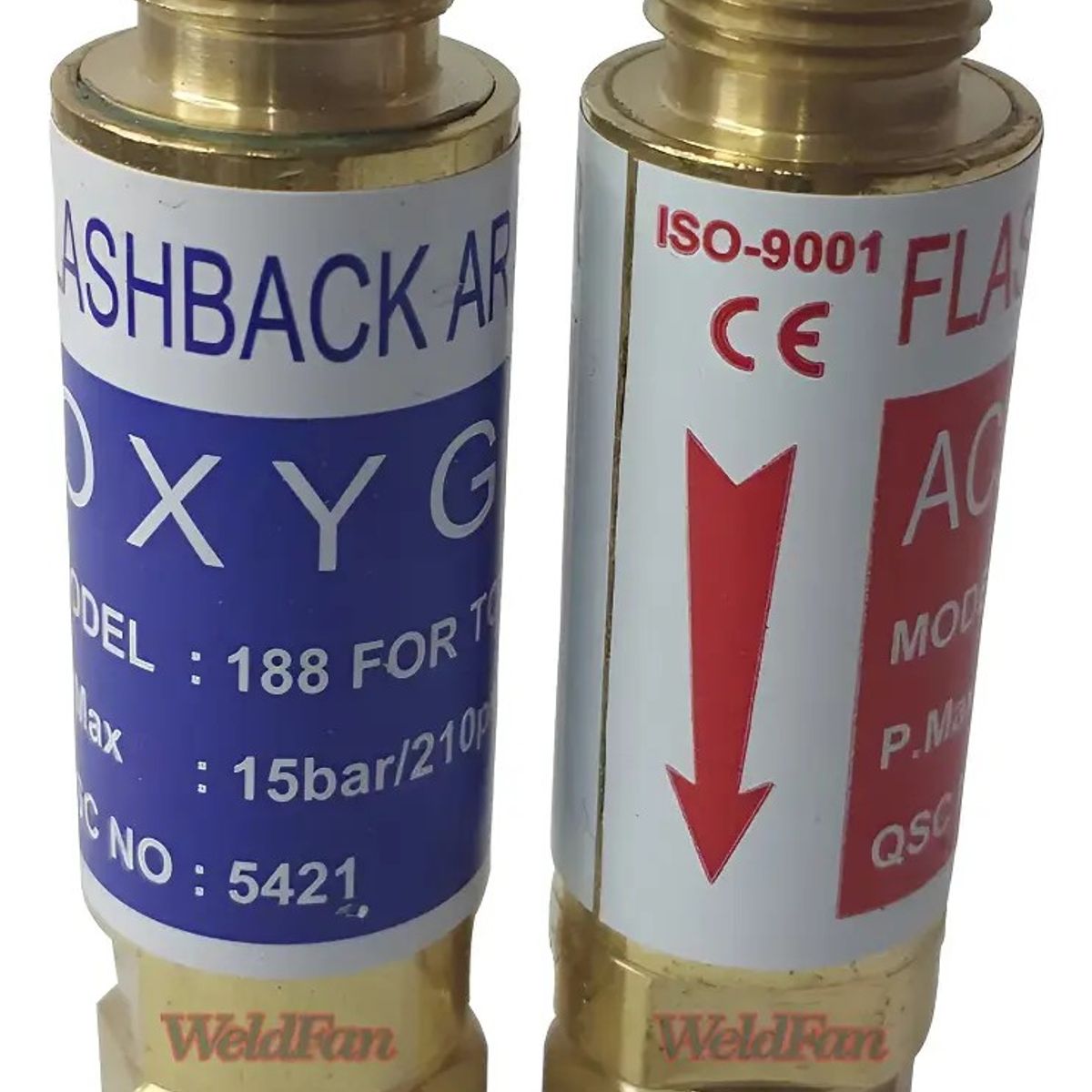 GENERICO - Válvula Anti Retroceso manillal Para Propano Y Oxigeno
