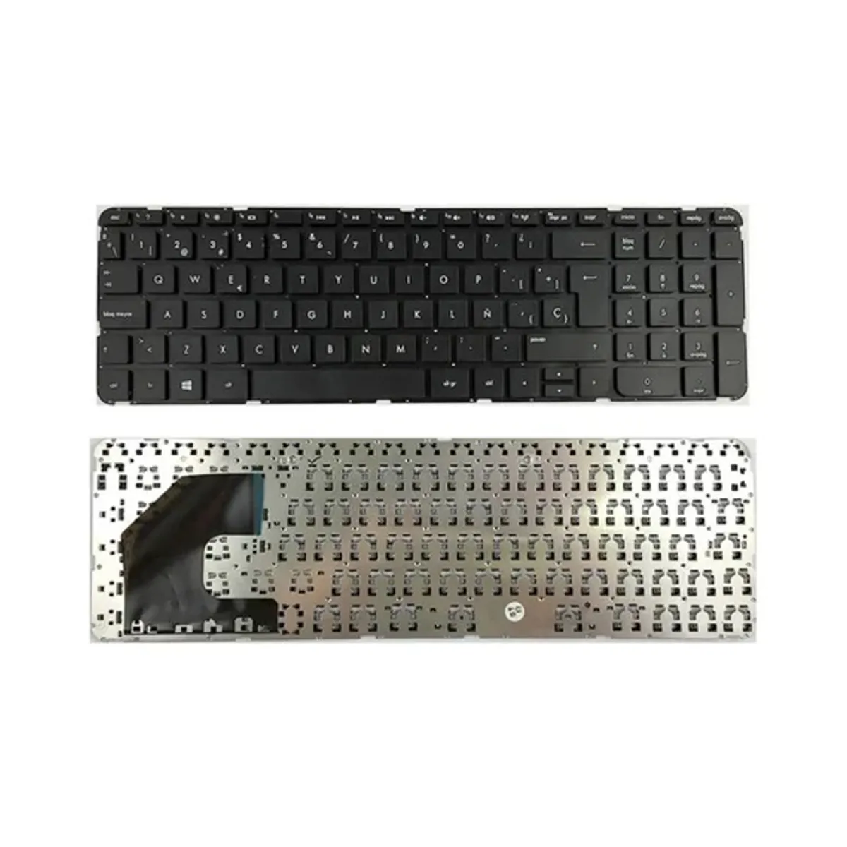 GENERICO - TECLADO HP SLEEKBOOK 14-B SIN FRAME ESPAÑOL NEGRO