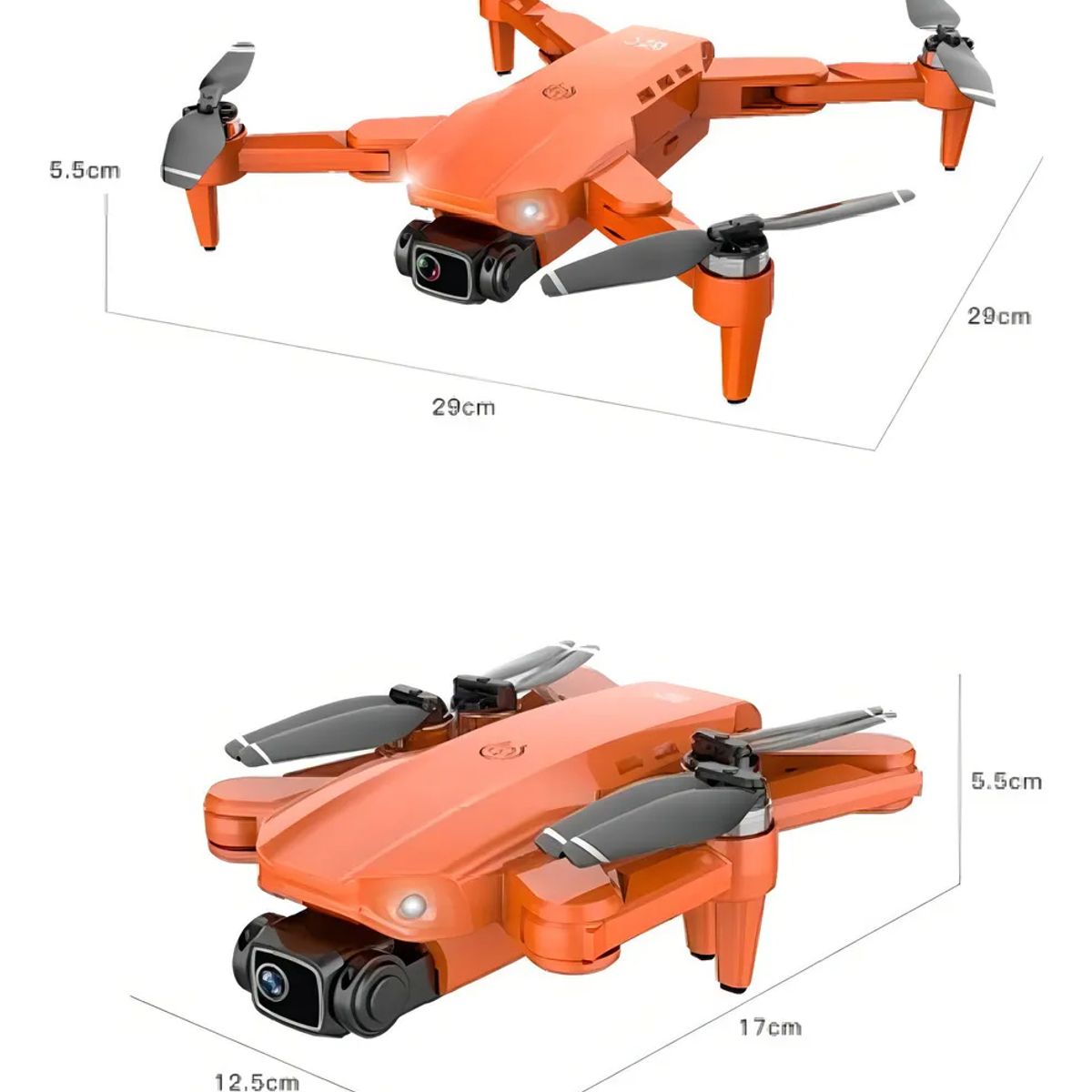 GENERICO - Mini Drone L900 Pro Con Dual Cámara 2.4ghz