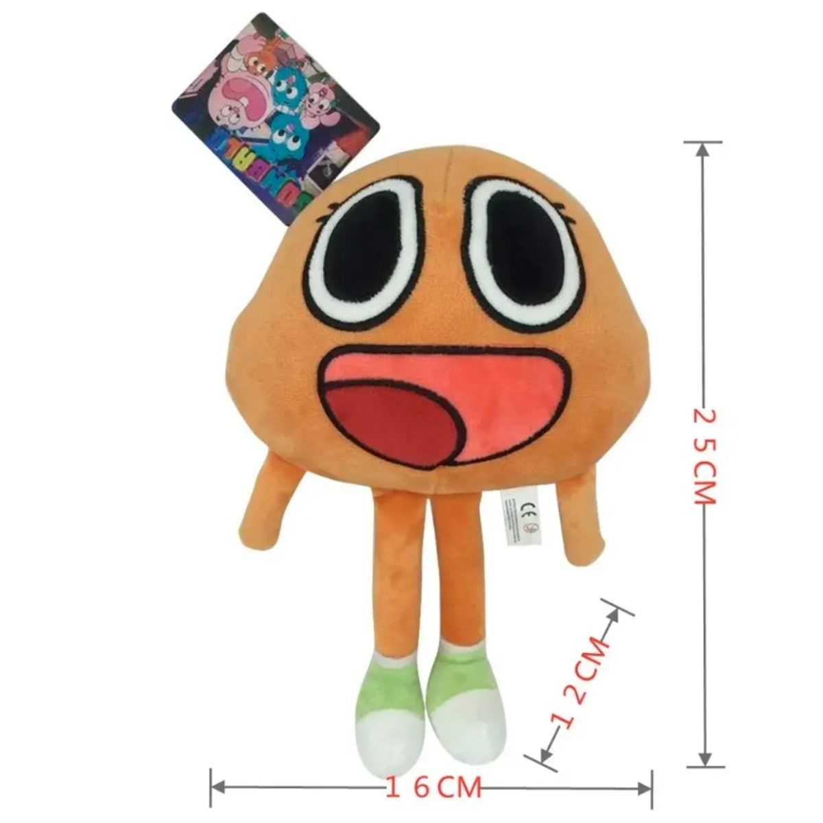 GENERICO - Peluche Darwin El Increible Mundo De Gumball Dibujos
