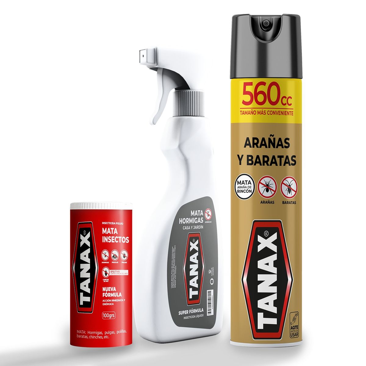 TANAX - Insecticida Control Total Pack Rastreros