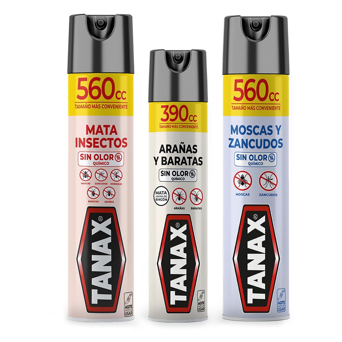 TANAX - Insecticidas Pack Sin Olor Tanax Control Total Insectos
