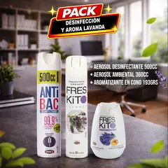 TANAX - Limpieza Hogar Total + Desinfectante + Aromatizante Pack