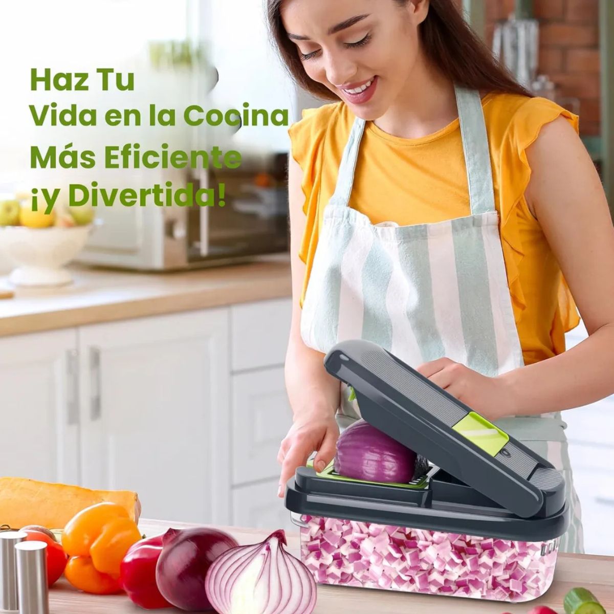 MOVI - PICADOR DE FRUTAS Y VERDURAS 12 EN 1